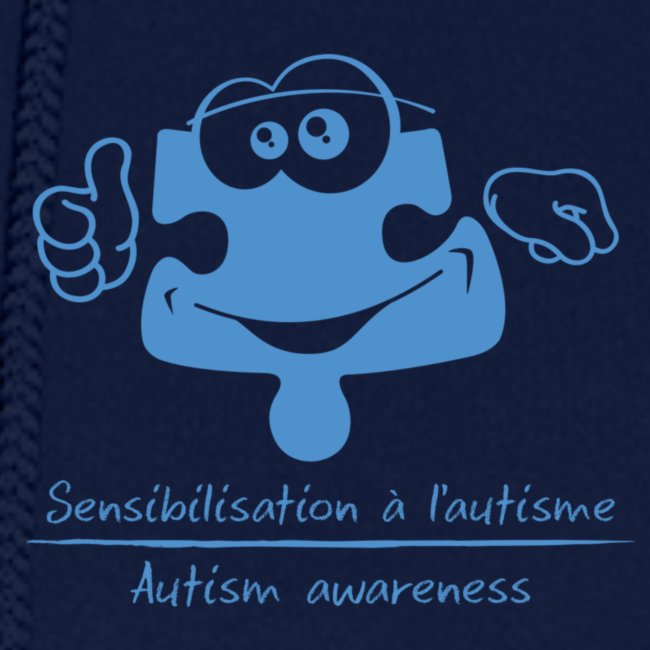 Autism Toon Small Blue