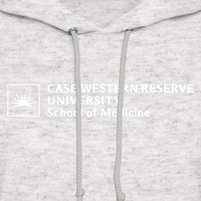 SOM Two Line Horizontal Primary Logo CWRU WHITE 1