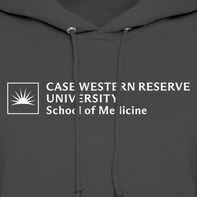 SOM Two Line Horizontal Primary Logo CWRU WHITE 1