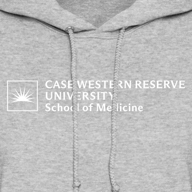 SOM Two Line Horizontal Primary Logo CWRU WHITE 1