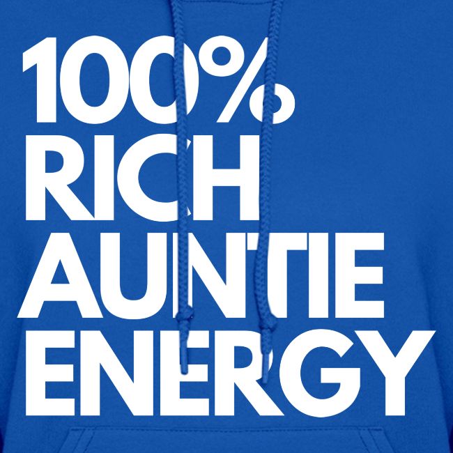 100 rich auntie energy tee