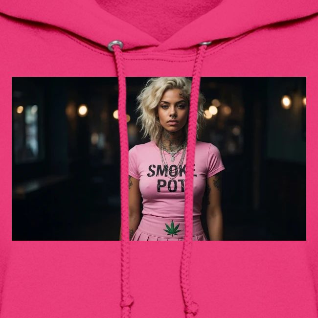 **Smoke Pot Pink Rebel Tee**
