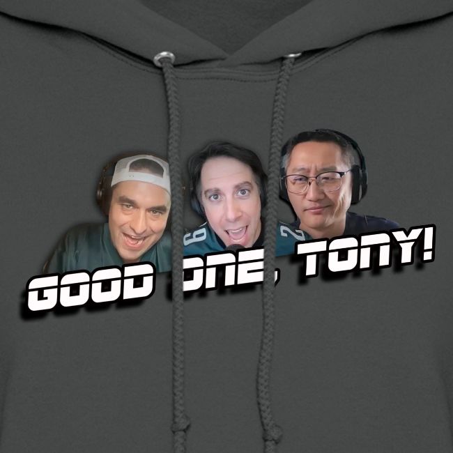 GOOD ONE, TONY! (with Fusco Show back)
