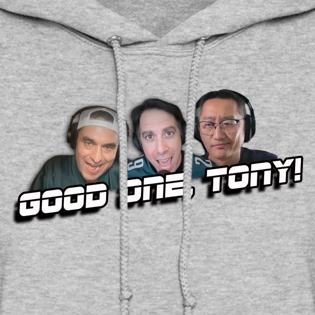 GOOD ONE, TONY! (with Fusco Show back)