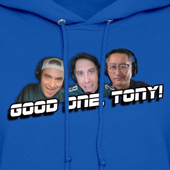 GOOD ONE, TONY! (with Fusco Show back)
