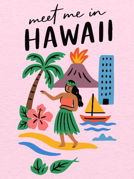 Hawaii Adventure Summer Tee
