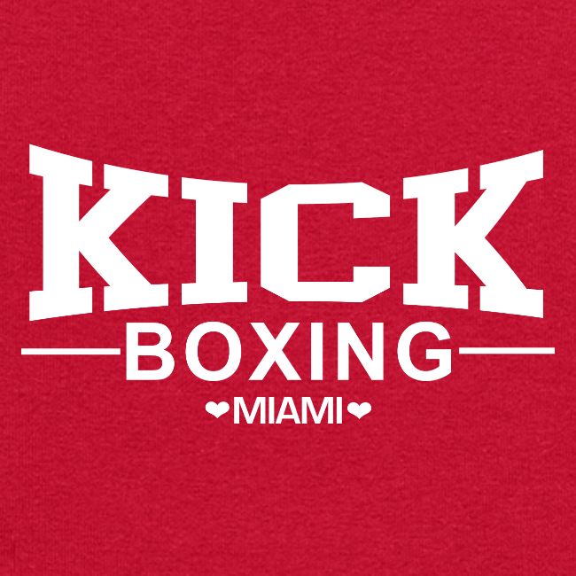 KICKBOXING MIAMI White Letters