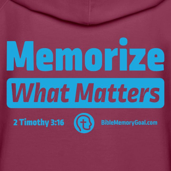 Display Your Bible Memory Proudly!