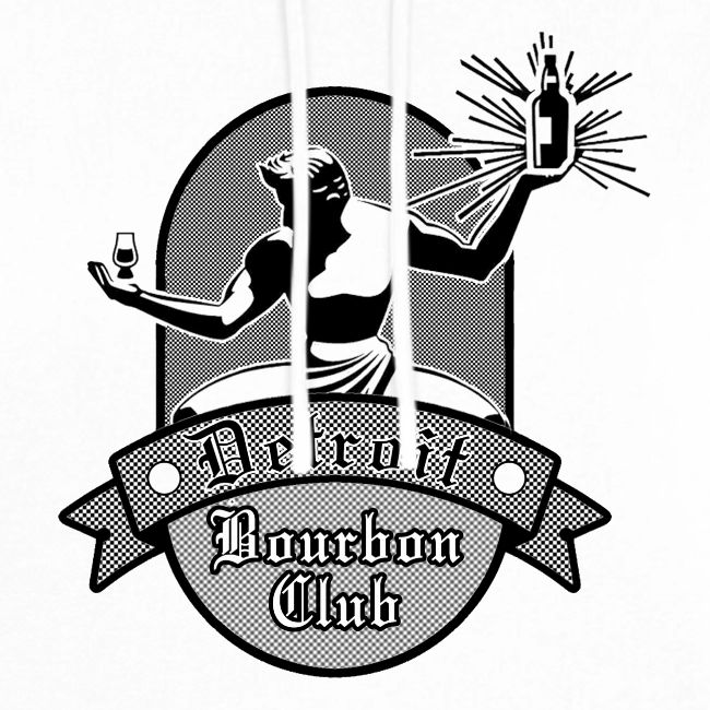 Detroit Bourbon Logo in Black & White