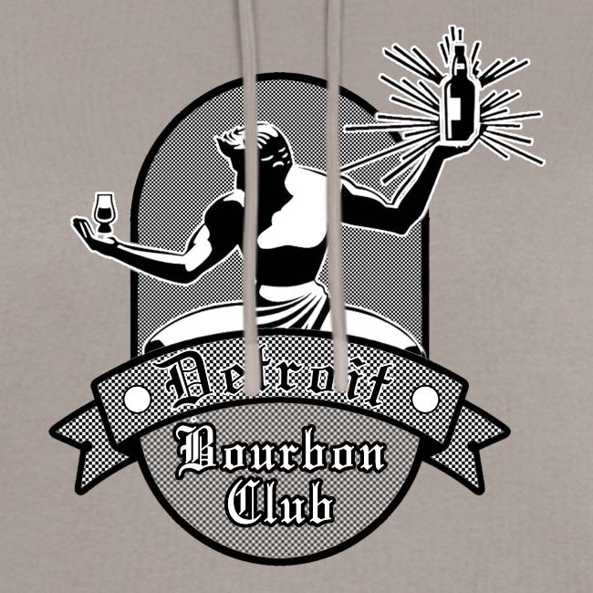 Detroit Bourbon Logo in Black & White