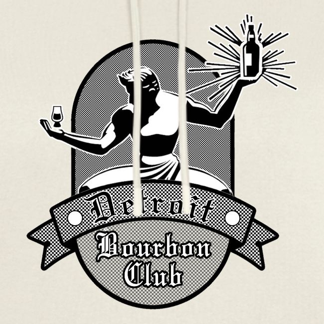 Detroit Bourbon Logo in Black & White