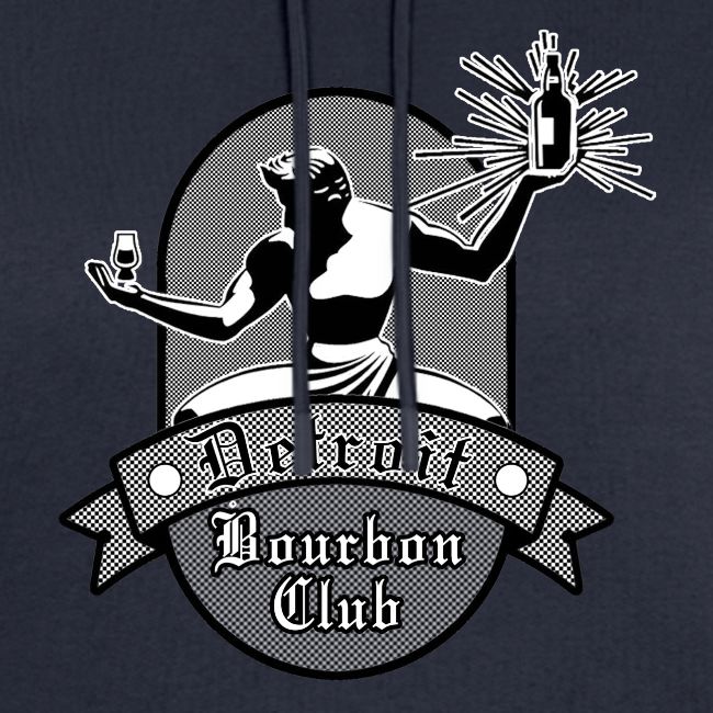 Detroit Bourbon Logo in Black & White