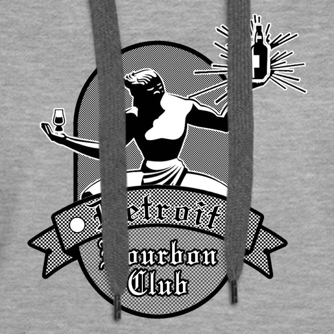 Detroit Bourbon Logo in Black & White