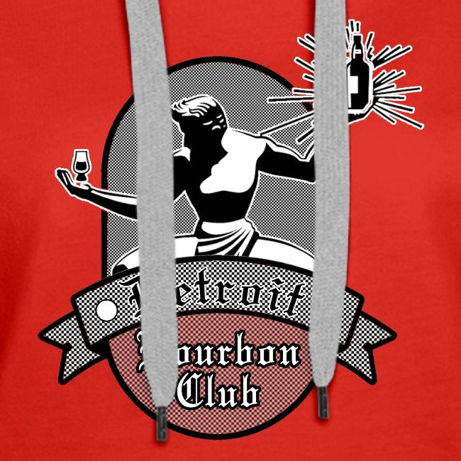 Detroit Bourbon Logo in Black & White