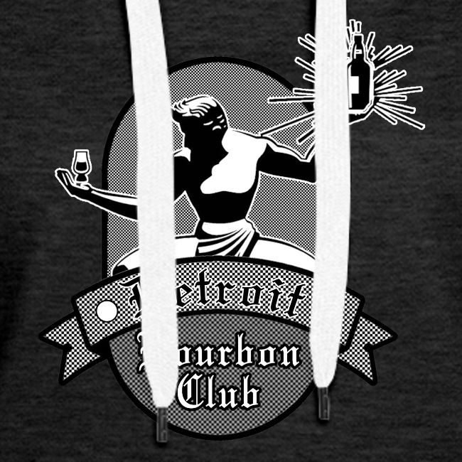 Detroit Bourbon Logo in Black & White