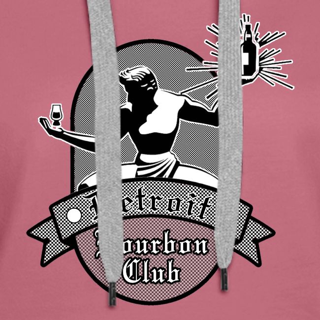 Detroit Bourbon Logo in Black & White