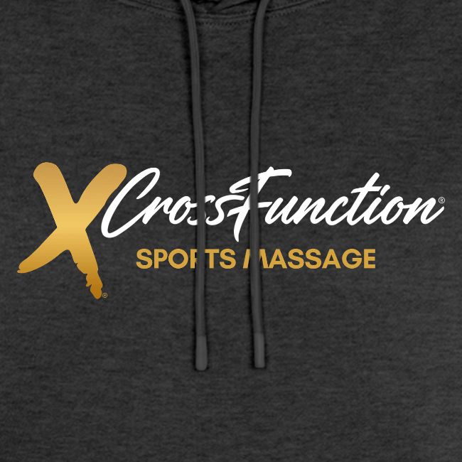 White XF SPORTS MASSAGE LOGO (front only)