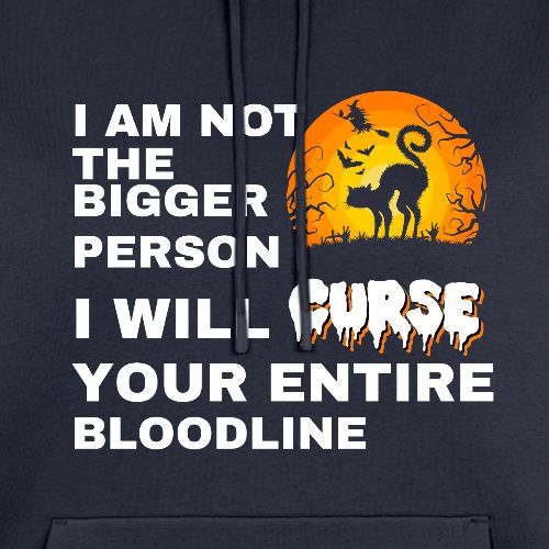 I am not the bigger person - Women's Premium Hoodie