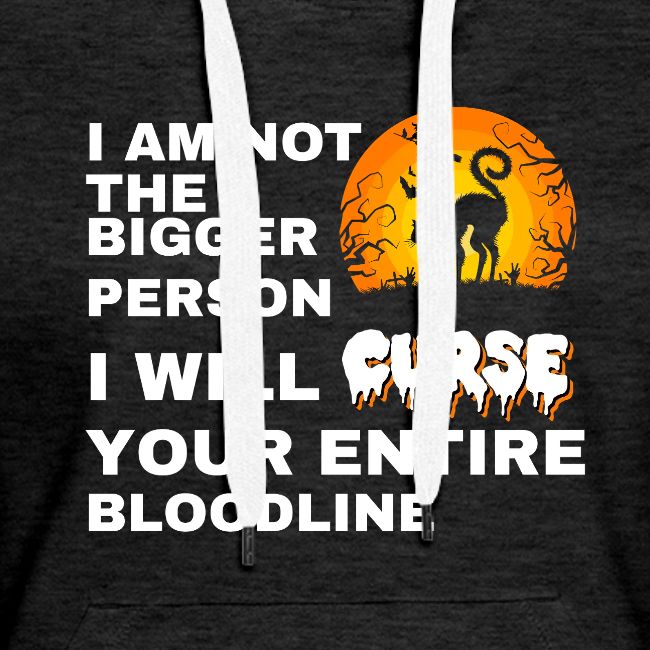 I am not the bigger person