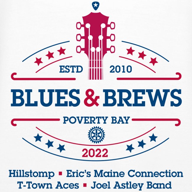 2022 Blues & Brews - Guitar 2 logos