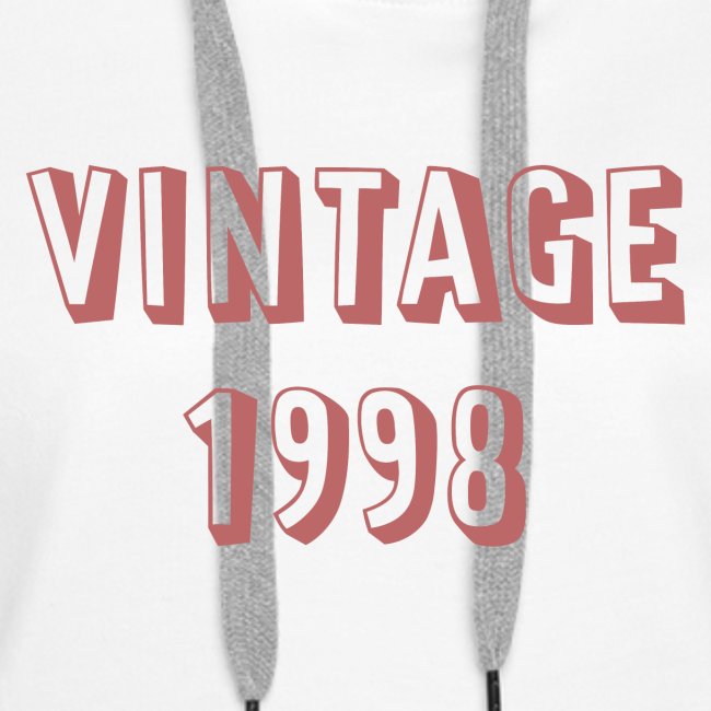 Vintage 1998 (rose design) 21st birthday