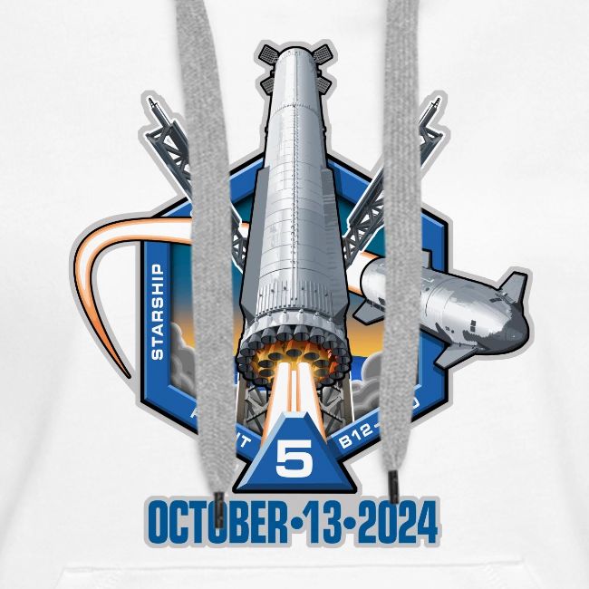 Starship Flight Test 5 - With Date