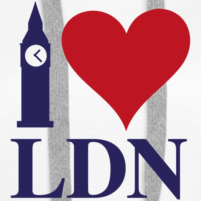 I love London Big Ben LOVE LDN