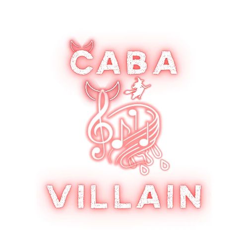 CabaVillain - Black Text - Women's Premium Hoodie