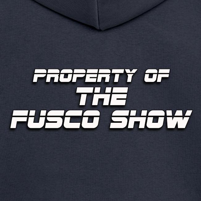 Producer Jay on Dartboard with Fusco Show back