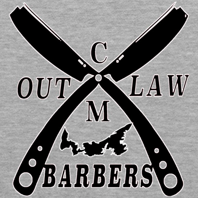 Logo noir de Outlaw Barbers
