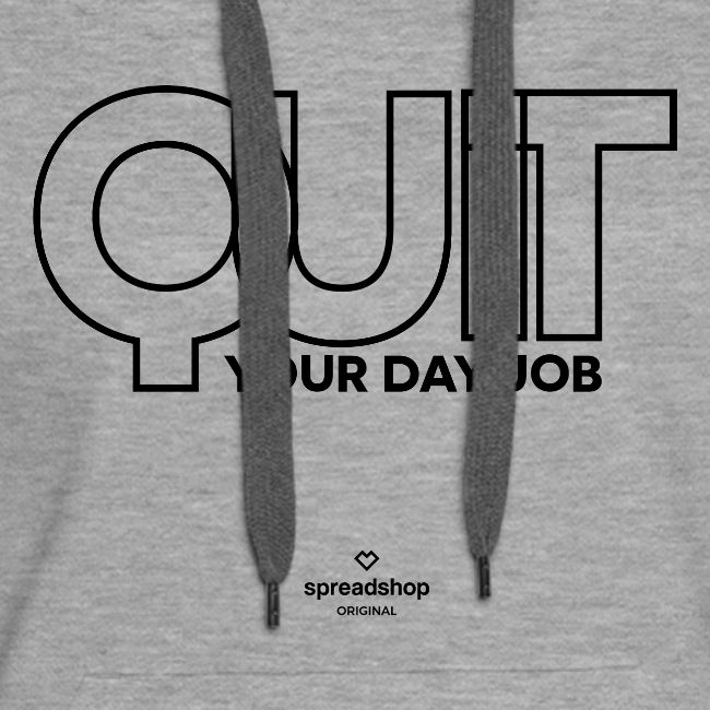 Quit in black
