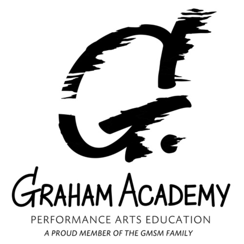 Full Graham Academy Logo - Black - Women's Premium Hoodie