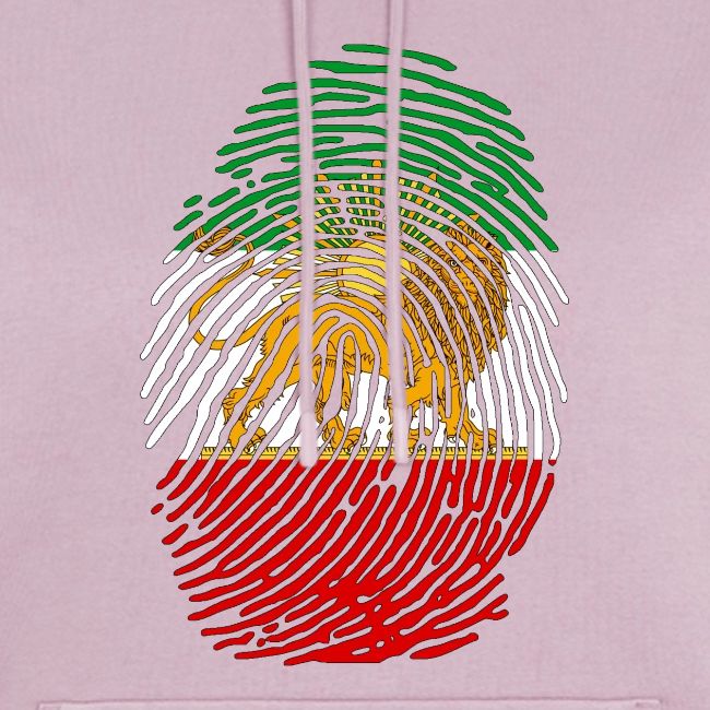 Iranian Finger Print Flag