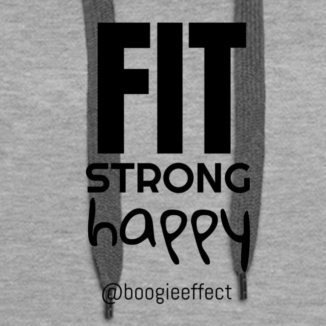 fit strong happy black