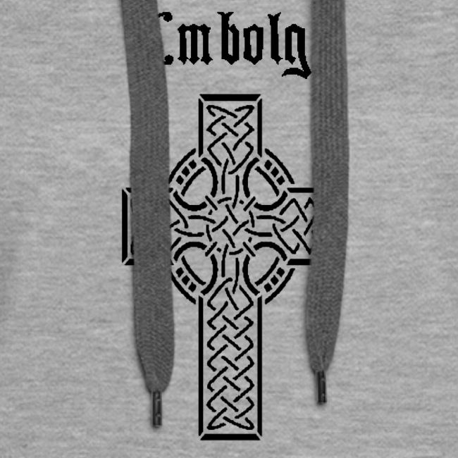 Imbolg Black Logo and Cross