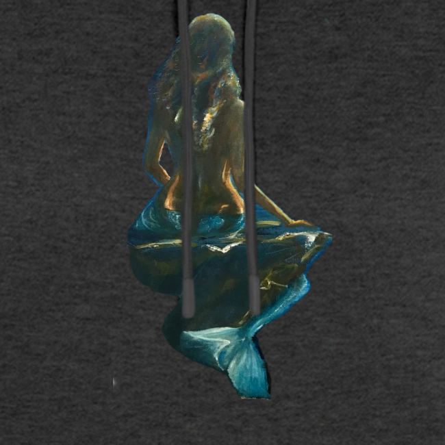 Midnight Mermaid on a rock