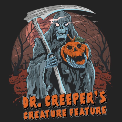 Pumpkin Reaper Creeper - Women's Premium Hoodie