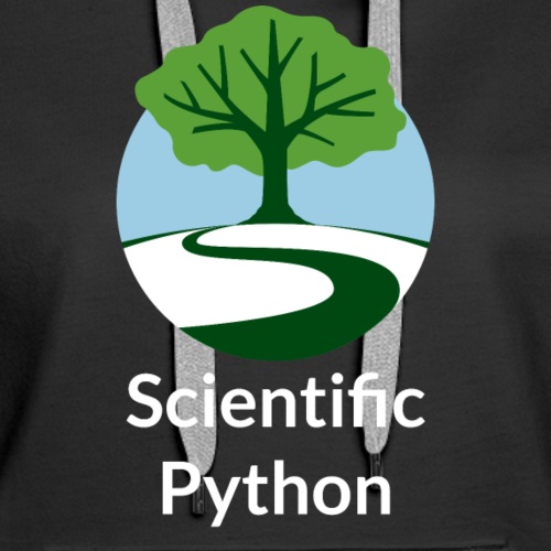 scientific python full color logo - Women's Premium Hoodie