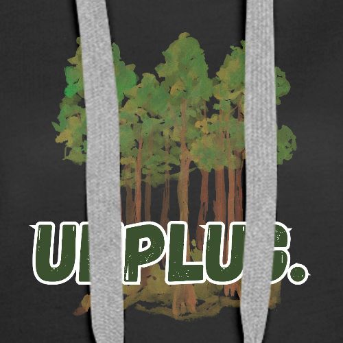 Unplug Series 4 - Women's Premium Hoodie