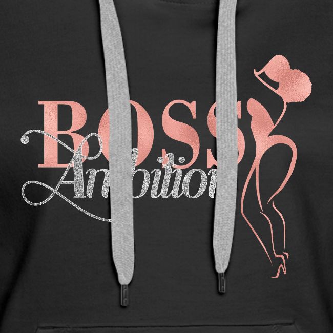 Women Boss Ambition Tshirt Glitter