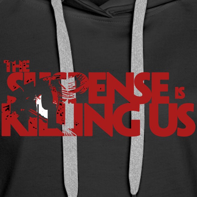 Suspsense Is Killing Us Blood Red Logo