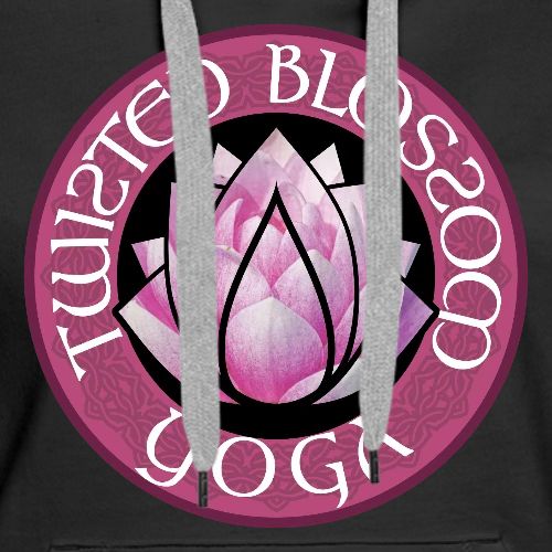 Twisted Blossom Yoga - Women's Premium Hoodie