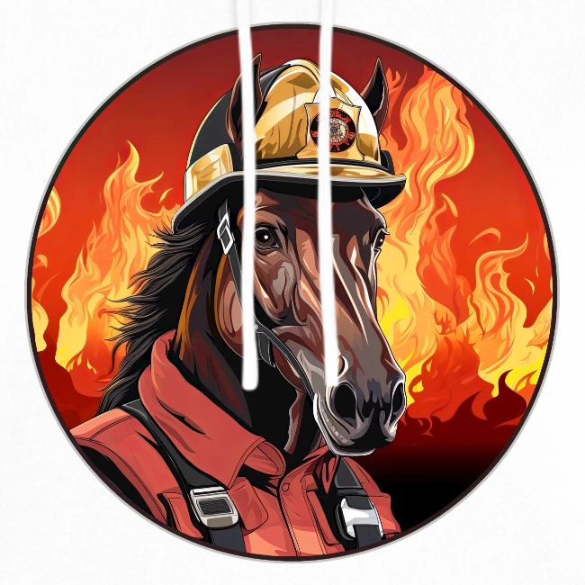 Horses Firefighter / fireman horse
