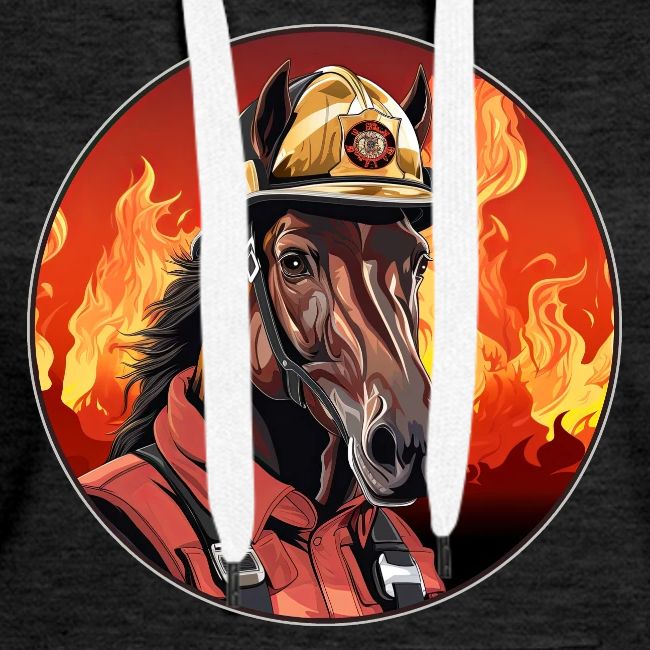 Horses Firefighter / fireman horse