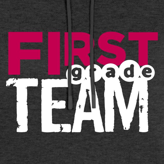 Bold First Grade Team Teacher T-Shirts