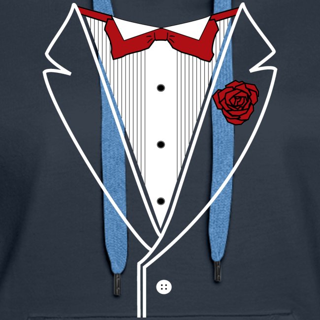 Tuxedo with Red bow tie