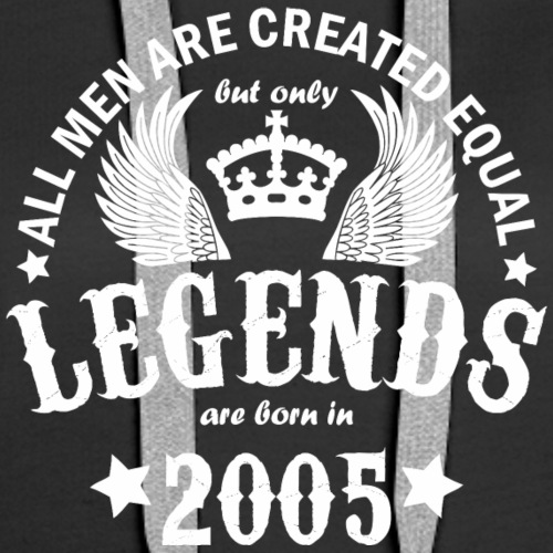 Legends are Born in 2005 - Women's Premium Hoodie
