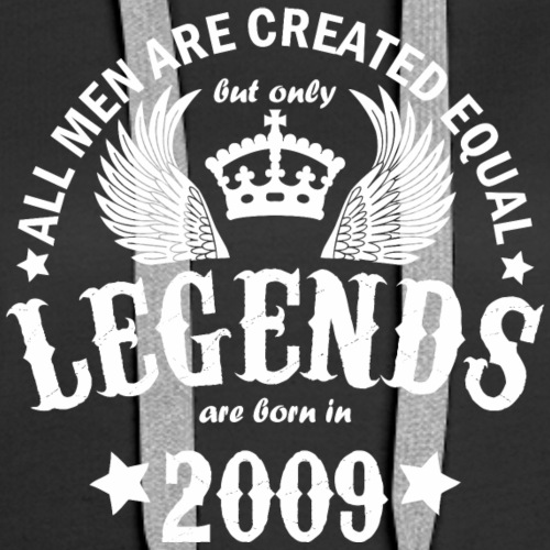 Legends are Born in 2009 - Women's Premium Hoodie