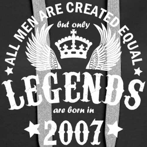 Legends are Born in 2007 - Women's Premium Hoodie