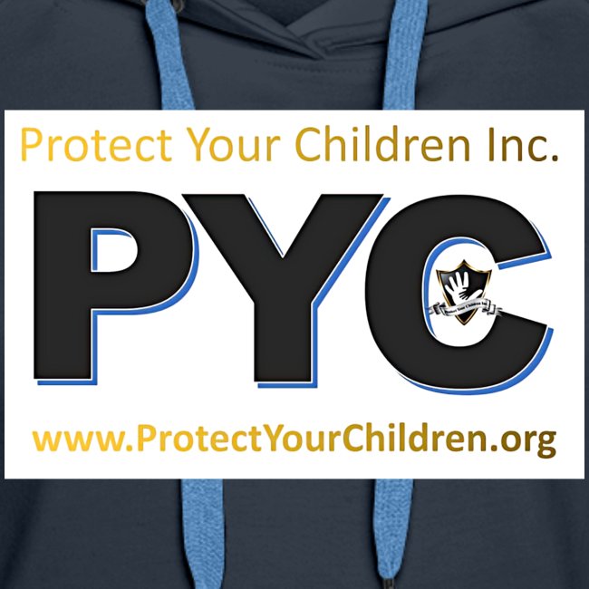 PYC Logo on the front and Happy Kids on the back